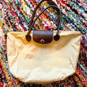 Beige Tanger Outlet Tote